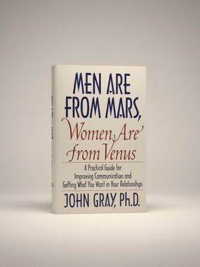 VTG BOOK Men Are from Mars, Women Are from Venus by John Gray Hardcover copy